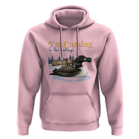 I Am Coming To The Cottage Hoodie Stupid Canadian Wolf Bird