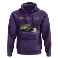 I Am Coming To The Cottage Hoodie Stupid Canadian Wolf Bird