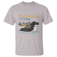 I Am Coming To The Cottage T Shirt Stupid Canadian Wolf Bird