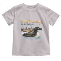 I Am Coming To The Cottage Toddler T Shirt Stupid Canadian Wolf Bird