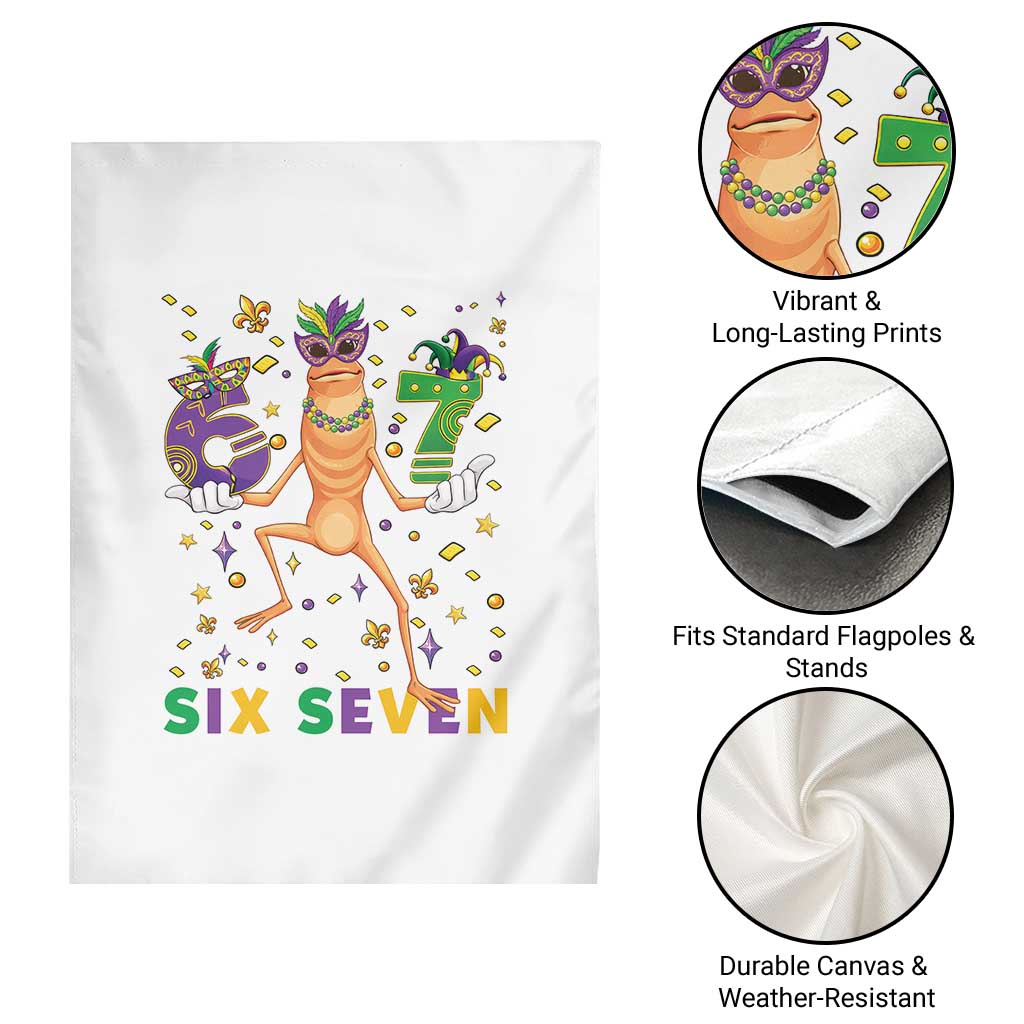 67 Mardi Gras Garden Flag Marcus The Worm Carnival Trendy Meme