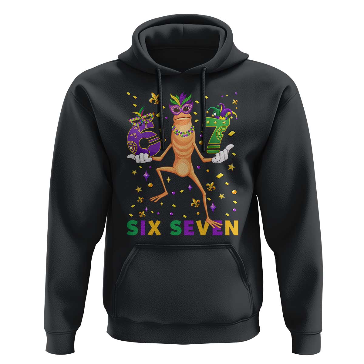 67 Mardi Gras Hoodie Marcus The Worm Carnival Trendy Meme