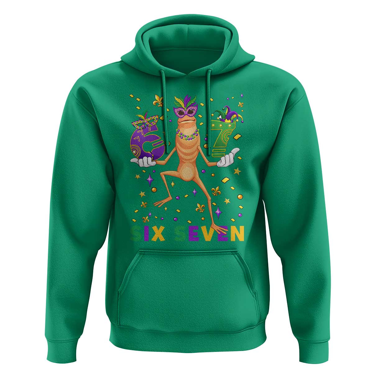67 Mardi Gras Hoodie Marcus The Worm Carnival Trendy Meme