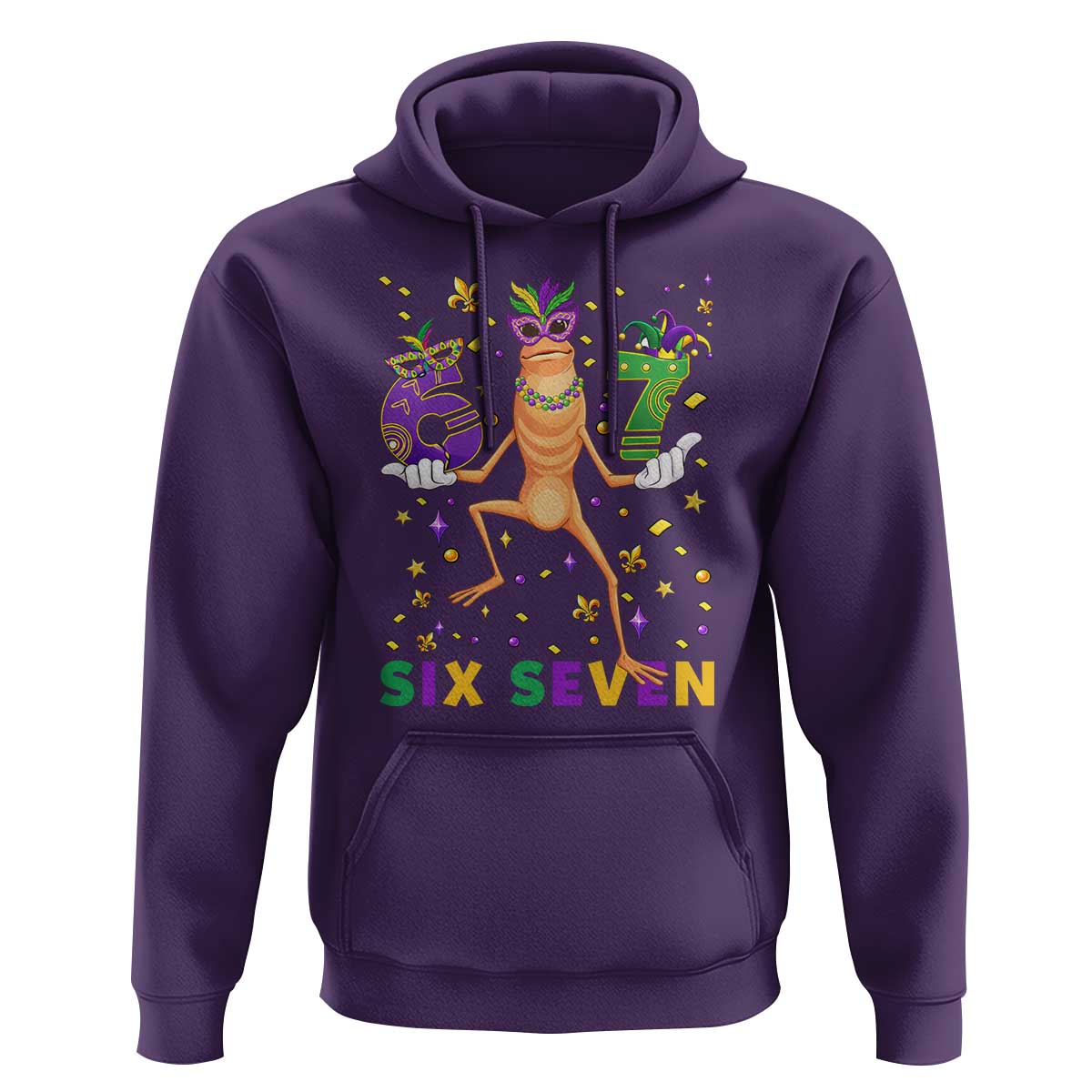 67 Mardi Gras Hoodie Marcus The Worm Carnival Trendy Meme