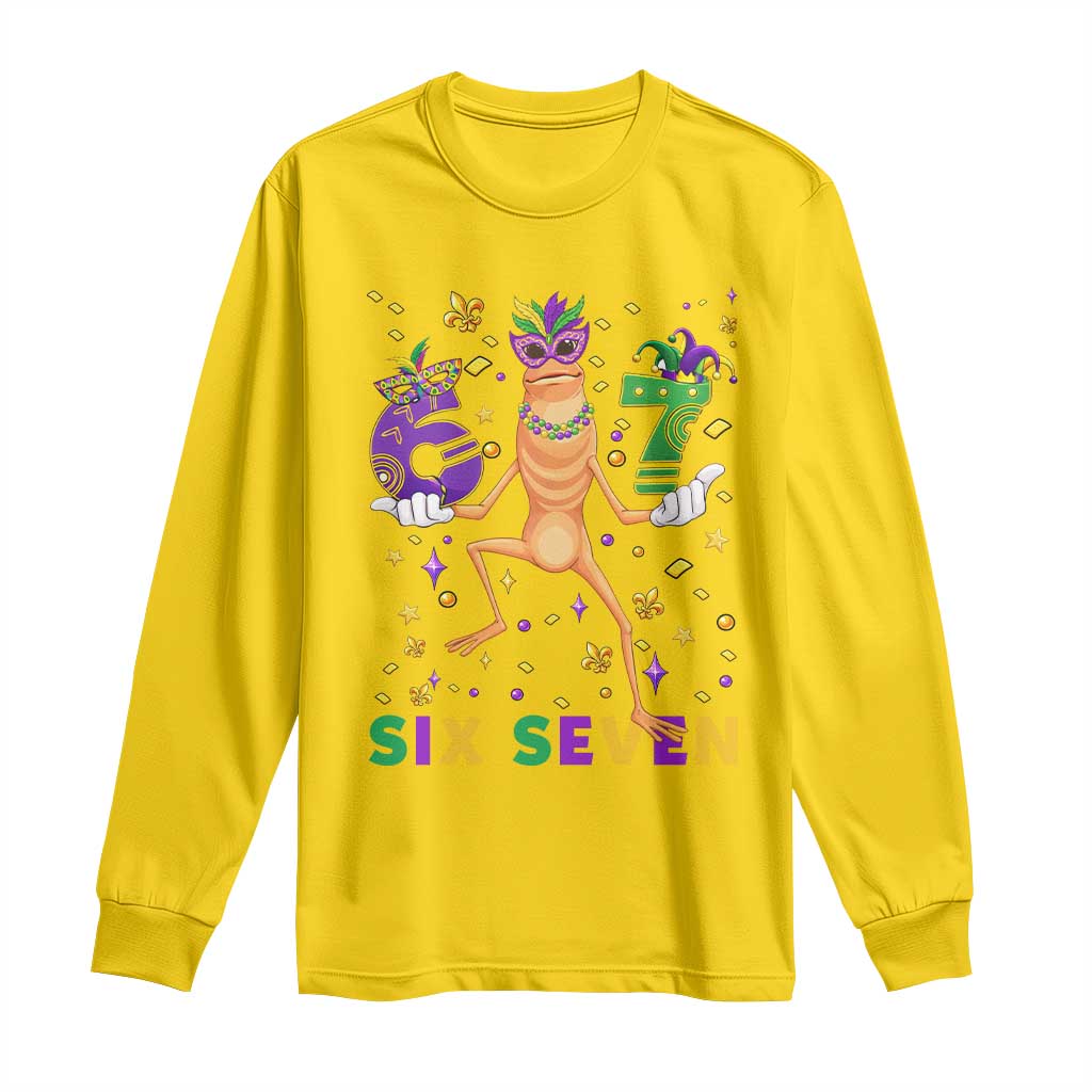 67 Mardi Gras Long Sleeve Shirt Marcus The Worm Carnival Trendy Meme