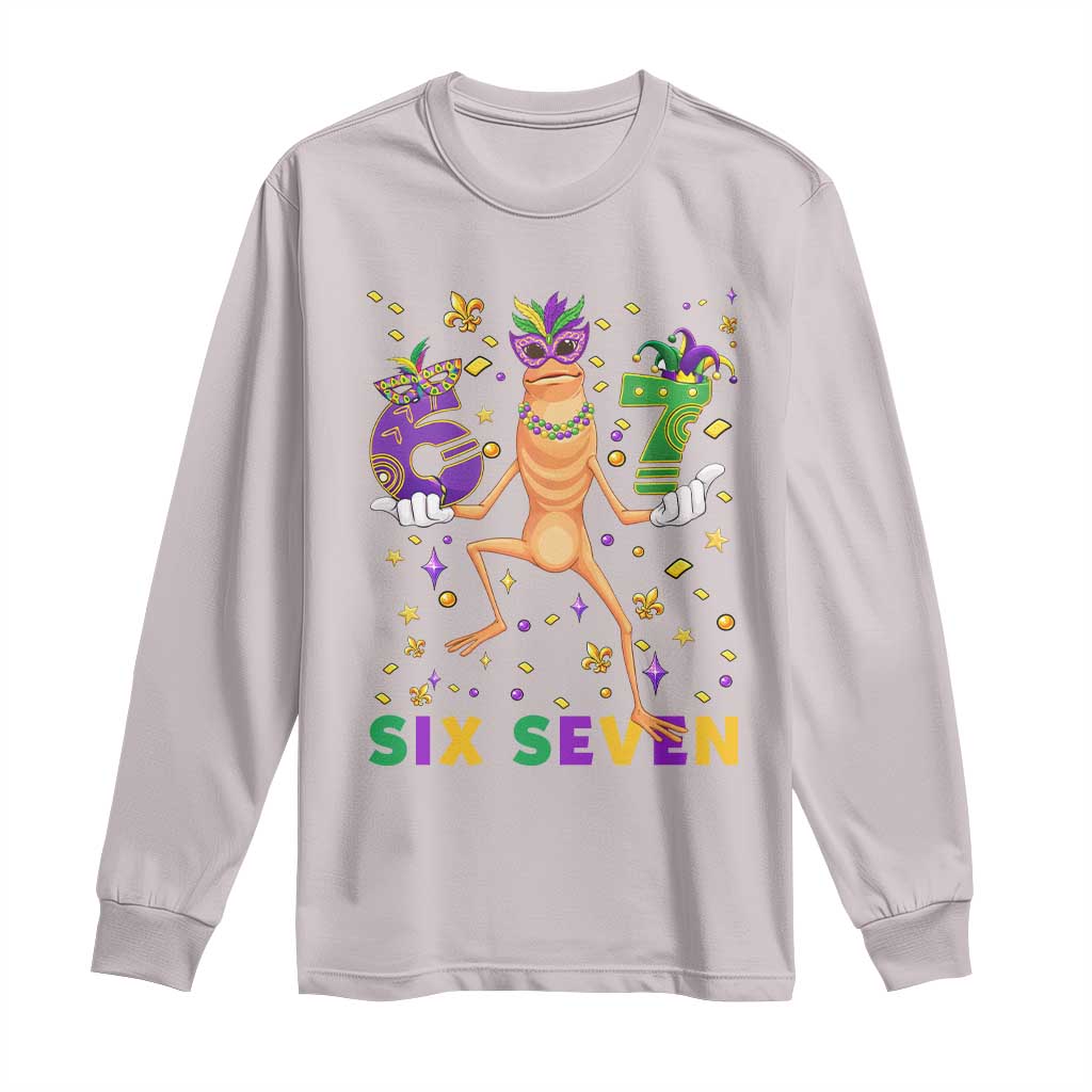 67 Mardi Gras Long Sleeve Shirt Marcus The Worm Carnival Trendy Meme