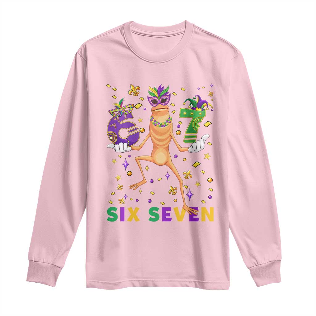 67 Mardi Gras Long Sleeve Shirt Marcus The Worm Carnival Trendy Meme