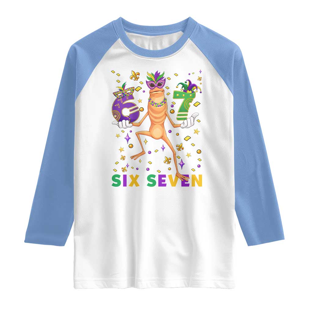 67 Mardi Gras Raglan Shirt Marcus The Worm Carnival Trendy Meme