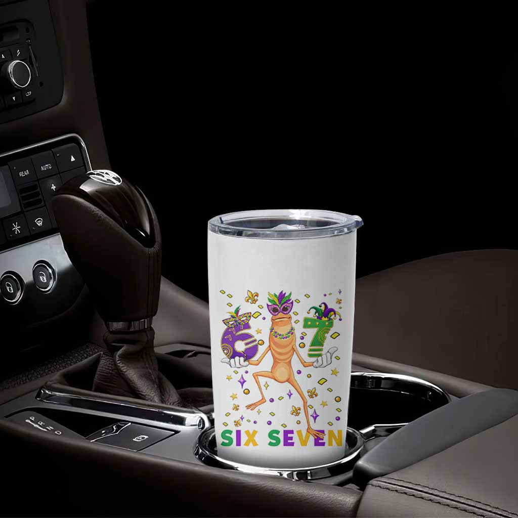 67 Mardi Gras Tumbler Cup Marcus The Worm Carnival Trendy Meme