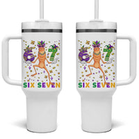 67 Mardi Gras Tumbler With Handle Marcus The Worm Carnival Trendy Meme