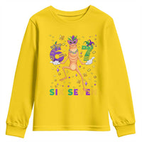 67 Mardi Gras Youth Sweatshirt Marcus The Worm Carnival Trendy Meme