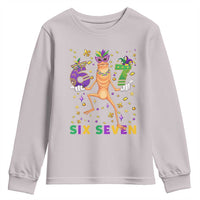 67 Mardi Gras Youth Sweatshirt Marcus The Worm Carnival Trendy Meme