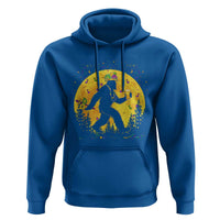 Mardi Gras Bigfoot Hoodie Funny Sasquatch Carnival Trendy Meme