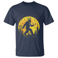 Mardi Gras Bigfoot T Shirt Funny Sasquatch Carnival Trendy Meme