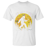 Mardi Gras Bigfoot T Shirt Funny Sasquatch Carnival Trendy Meme