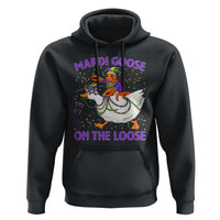 Funny Mardi Gras Hoodie Goose Crawfish Carnival Trendy Meme