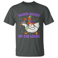 Funny Mardi Gras T Shirt Goose Crawfish Carnival Trendy Meme