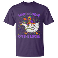 Funny Mardi Gras T Shirt Goose Crawfish Carnival Trendy Meme