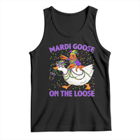 Funny Mardi Gras Tank Top Goose Crawfish Carnival Trendy Meme