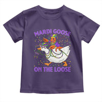 Funny Mardi Gras Toddler T Shirt Goose Crawfish Carnival Trendy Meme