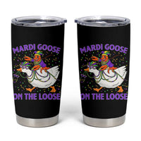 Funny Mardi Gras Tumbler Cup Goose Crawfish Carnival Trendy Meme