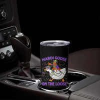 Funny Mardi Gras Tumbler Cup Goose Crawfish Carnival Trendy Meme