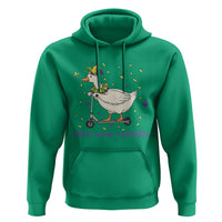 Mardi Gras Silly Goose Hoodie Off To Cause A Kerfuffle
