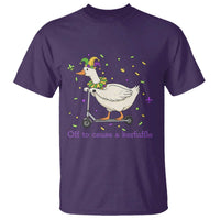 Mardi Gras Silly Goose T Shirt Off To Cause A Kerfuffle