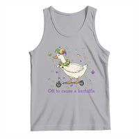 Mardi Gras Silly Goose Tank Top Off To Cause A Kerfuffle