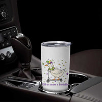 Mardi Gras Silly Goose Tumbler Cup Off To Cause A Kerfuffle