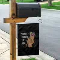 Funny Mardi Gras Garden Flag Marcus The Worm Carnival Trendy Meme