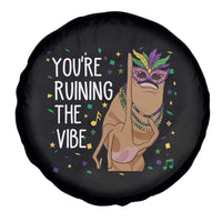 Funny Mardi Gras Spare Tire Cover Marcus The Worm Carnival Trendy Meme