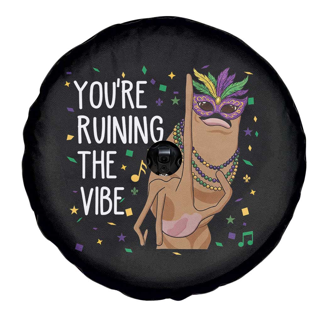 Funny Mardi Gras Spare Tire Cover Marcus The Worm Carnival Trendy Meme