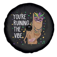 Funny Mardi Gras Spare Tire Cover Marcus The Worm Carnival Trendy Meme