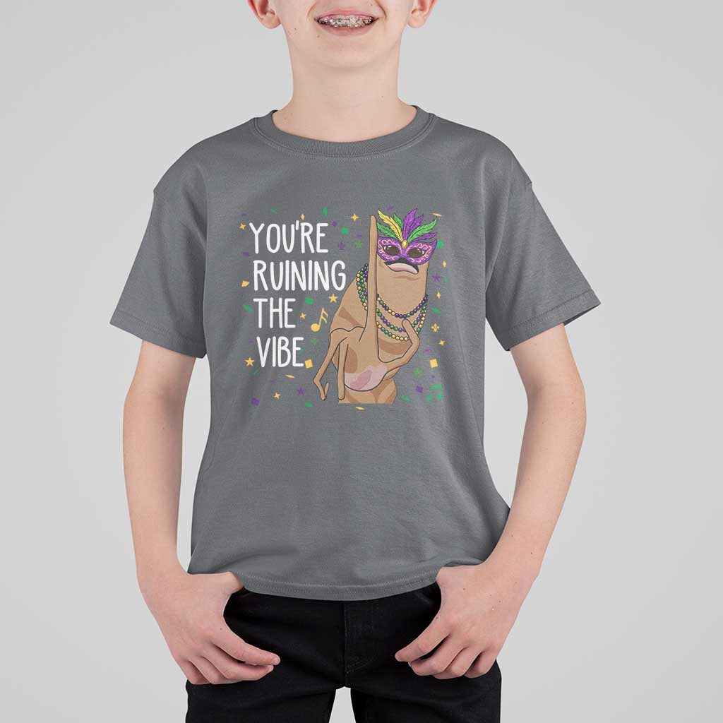 Funny Mardi Gras T Shirt For Kid Marcus The Worm Carnival Trendy Meme