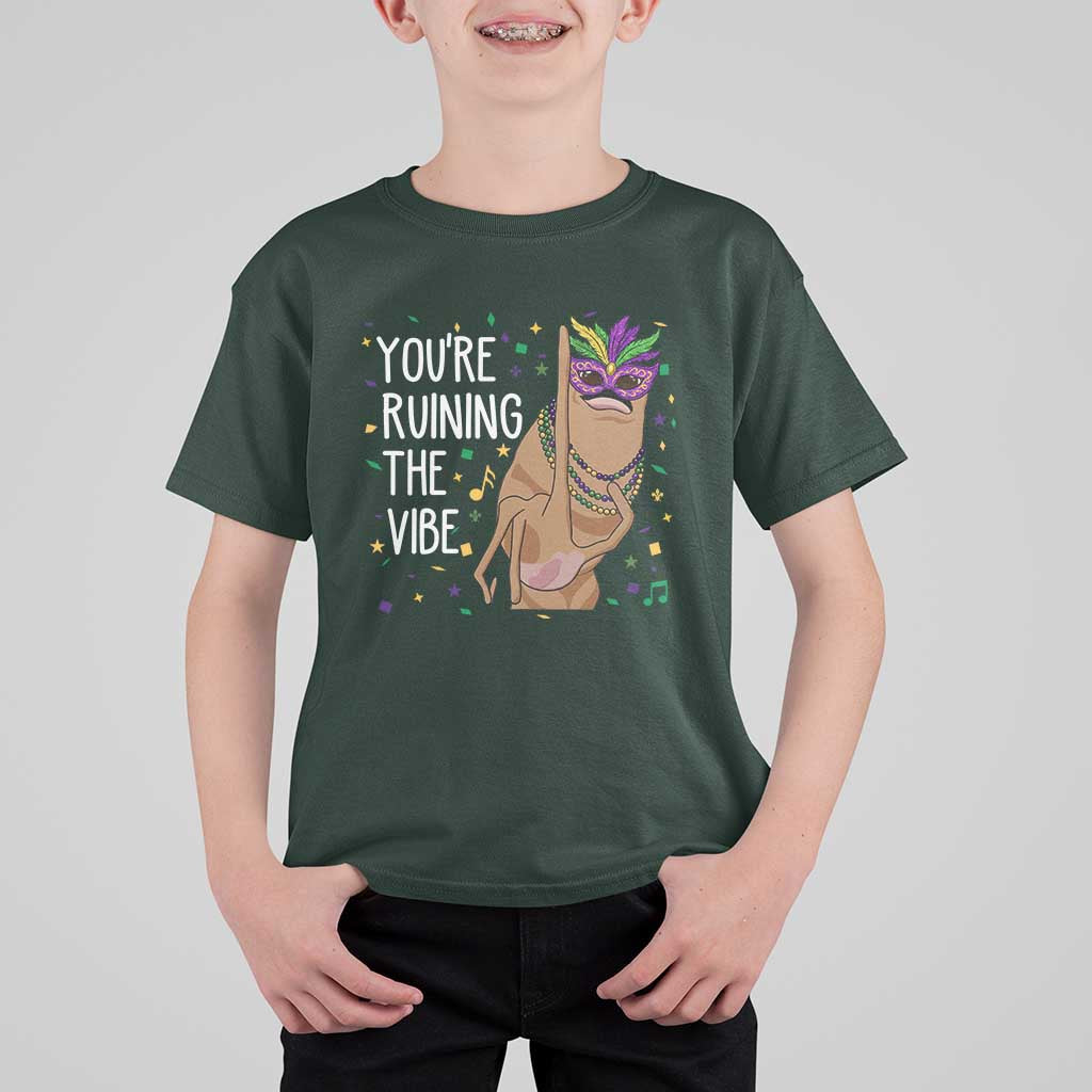 Funny Mardi Gras T Shirt For Kid Marcus The Worm Carnival Trendy Meme