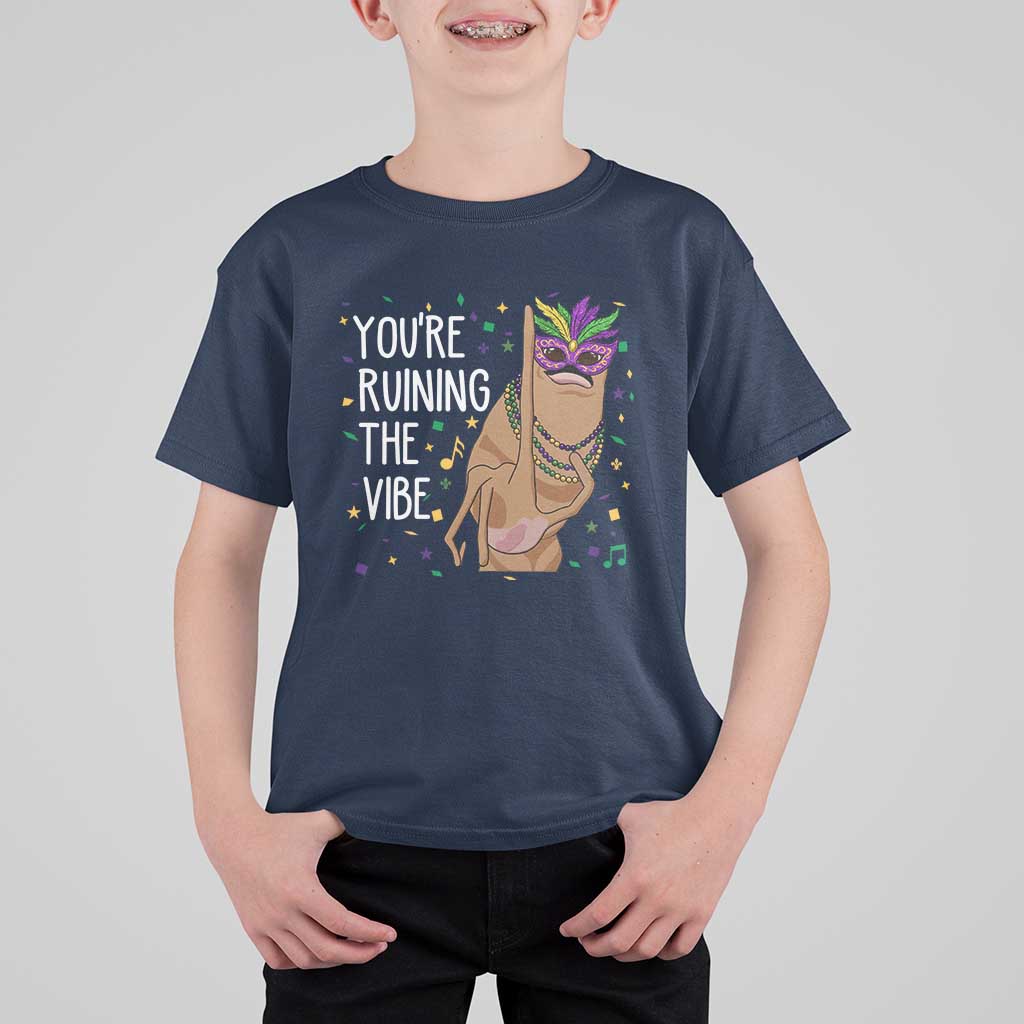 Funny Mardi Gras T Shirt For Kid Marcus The Worm Carnival Trendy Meme