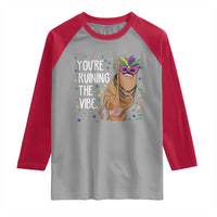 Funny Mardi Gras Raglan Shirt Marcus The Worm Carnival Trendy Meme