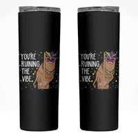 Funny Mardi Gras Skinny Tumbler Marcus The Worm Carnival Trendy Meme