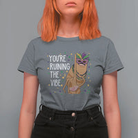 Funny Mardi Gras T Shirt For Women Marcus The Worm Carnival Trendy Meme
