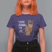 Funny Mardi Gras T Shirt For Women Marcus The Worm Carnival Trendy Meme