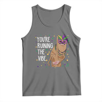 Funny Mardi Gras Tank Top Marcus The Worm Carnival Trendy Meme