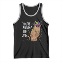 Funny Mardi Gras Tank Top Marcus The Worm Carnival Trendy Meme