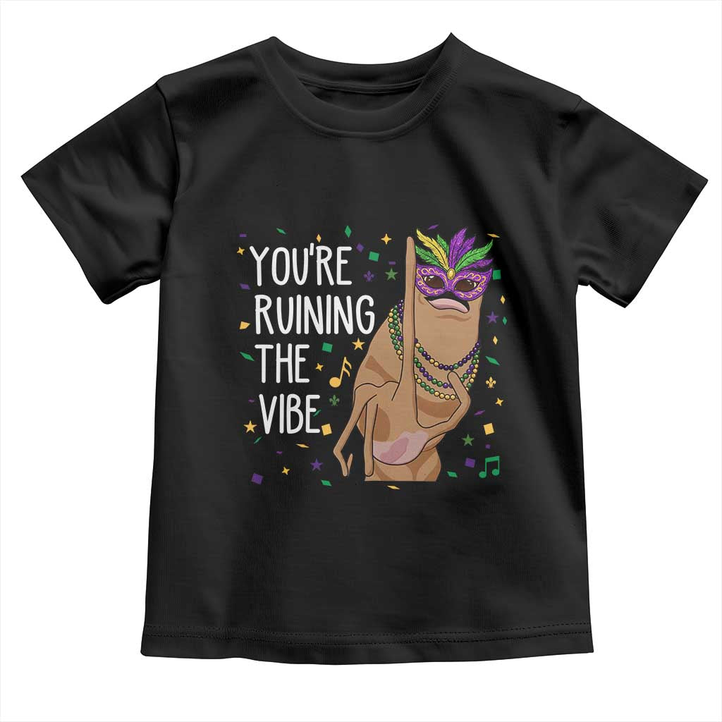 Funny Mardi Gras Toddler T Shirt Marcus The Worm Carnival Trendy Meme