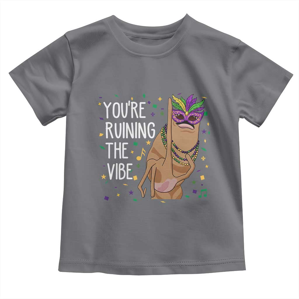 Funny Mardi Gras Toddler T Shirt Marcus The Worm Carnival Trendy Meme