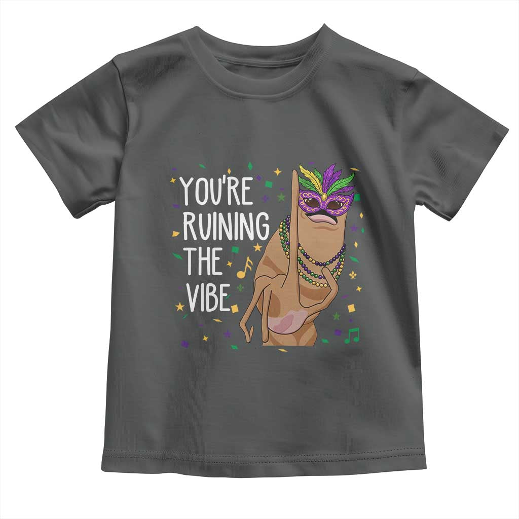 Funny Mardi Gras Toddler T Shirt Marcus The Worm Carnival Trendy Meme