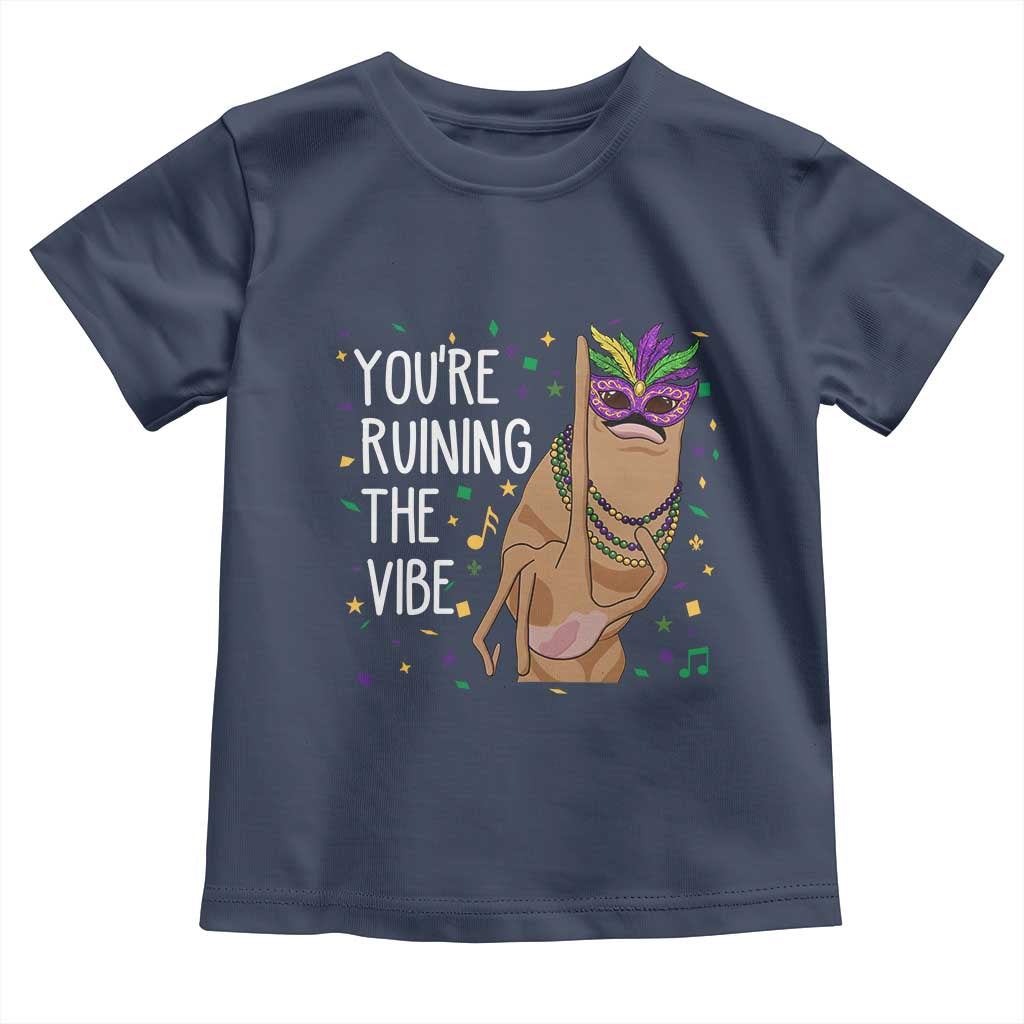 Funny Mardi Gras Toddler T Shirt Marcus The Worm Carnival Trendy Meme