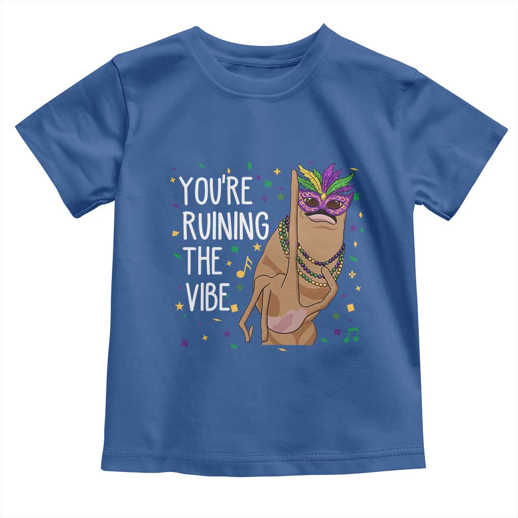 Funny Mardi Gras Toddler T Shirt Marcus The Worm Carnival Trendy Meme