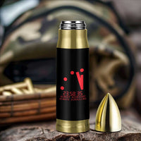 Doomsday Clock Armageddon Bullet Tumbler Almost Midnight Always Scrolling