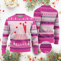 Doomsday Clock Armageddon Ugly Christmas Sweater Almost Midnight Always Scrolling